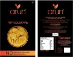 Arun Fry Dry Instant Pani Puri (400gms) Fryums 400 g