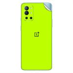 GADGETSWRAP Premium Material Skin Vinyl Decal Sticker Compatible With Oneplus 9R - Lemon Green Glossy
