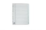 Eslee File Divider | Subject Divider / Separator Set | Best for A4 Size Ring Binders | Tab of 1 to 31 | White - (EO13131 White)