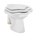 PARRYWARE UNIVERSAL Range Floor Mount WATER CLOSET / TOILET BOWL (White) | 575x465x395 mm, Universal Seat and Cover | Western Toilet/Water Closet(EWC) For Bathroom | C02711C