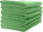 sheen Multi Purpose Vehicle Washing Cloth (30cm x 40 cm) (Pack of 6,Green)