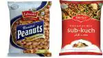 Jabsons Roasted Peanuts Classic Salted 160 Gm + Bikaji Sub Kuch 1 Kg | Pack of 2 | 1160 Gm