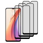 Kite Digital [Pack of 3] Vivo Iqoo Z3 Matte Finish [Black] Tempered Glass Screen Protector with Edge to Edge Coverage - Easy Installation Kit