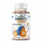 Nutrazee Probiotic Gummies with Prebiotic Fiber - Zero Added Sugar - For Kids, Men & Women