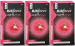 Manforce Litchi Flavoured Extra Dotted Condoms for Men | 30 pcs | Lubricated Latex Condoms For Her Enhanced Pleasure |India's No.1