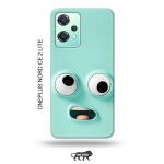 Tweakymod Printed Funny FAce Emoji Back Cover For OnePlus Nord CE2 Lite