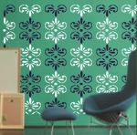 SGS Reusable Wall Stencil Plastic Sheet for Painting (16 x 24 inches) (All Over Pattern)