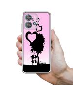 Casotec Sweet Love Design Printed Silicon Soft TPU Back Case Cover for Motorola Moto Edge 40 Neo 5G