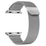 MADHAV COMMUNICATION Stainless Steel Milanese Loop Band for Apple Watch (42mm-49mm) - Magnetic Clasp Wristband for iWatch Series Ultra/Ultra 2, SE, 9-8-7-6-5-4-3-2-1