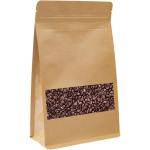 Pocheon - 200 Gm - 50 Pcs Brown Reusable Octagonal Stand up Zip Lock Storage Pouch