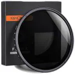 K&F Concept 58mm ND2 to ND400 Variable Neutral Density Filter For DSLR Camera Lens