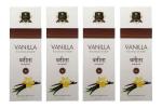 Dhairya Sales Corporation Solitaire Vanilla Incense Sticks 90 gm Box Pack of 4 (90 GM x 4=360 gm) Export Quality