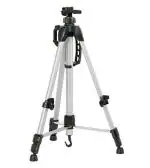 FRKB Portable and Folding Art Easel Tripod Stand with Adjustable Height in a Nylon Carry Case (Silver)