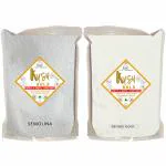 Kush Gold Combo Pack of Multipurpose Rava & Maida (Semolina & Refined Wheat Flour) (500gm Each)