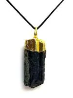 Astroghar Black Tourmaline Black Pendant For Men And Women