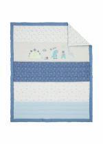 Mothercare sleepysaurus baby quilts & comforters blue
