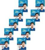 Nisha 5 min Quick Shampoo Hair Colours For Women and Men 20 ml Each Pouch (Pack OF 10) , Dark Brown