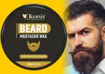 KURAIY Natural Beard Conditioner Beard Balm For Beard Growth And Organic Moustache Wax For Beard Smooth Charming Styling