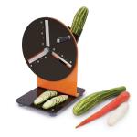 SEVEN 8 EXIM 3 Blade Stainless Steel & Iron Salad Cutter, Vegetable Cutter, Vegetable and Fruit Slicer Machine, Vegetable Salad Maker for Home & Kitchen - Multicolor (MS Salad Cutter)