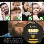KURAIY NEW Beard & Mustache Wax for strong hold Hair Wax (100 g)