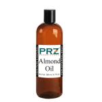 PRZ Almond Cold Pressed Carrier Oil Skin Care and Hair Care, 200 ml