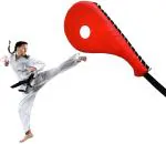 UROCK Kick Pad Single, Striking Pads for Kickboxing Training, Karate Kicking Target, Tea Kwan Do Practice Pad, Fan Pad, Single Clapper