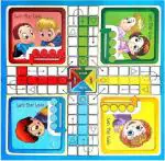 Grest Fun Filled 2 in 1 Ludo and Snakes Ladder Friends and Family Entertainment Board Game