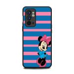 WallCraft Back Cover For OnePlus 9RT 5G ( MINNIE MOUSE, FINE PINK ART, CARTOON, DISNEY )