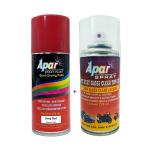 APARSPRAY Automotive Spray Paint DEEP RED (RC Colour Name) + GC Compatible for Tata Tiago, Tigor -225 ml (Pack of 2-Pcs)