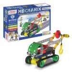 Mechanix Robotix-2 Diy Stem And Steam Education Metal Construction Set (Motors & Gears) For Boys And Girls Age 8+