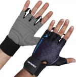 ArrowMax SPOTON PRO SPORTS CYCLING AND GYM GLOVES WITH WRIST SUPPORT Gym & Fitness Gloves Gym & Fitness Gloves (Blue)