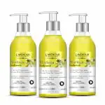 L'avenour Moringa Body Wash For Men & Women With Cocoa Butter & Coconut Oil, For Soft & Moisturised Skin | Paraben Free Shower Gel - 300ml (Pack of 3)