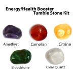 Reiki Crystal Products Energy / Health Booster Tumble Stone Kit For Reiki Healing Crystal Healing