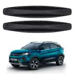 Oshotto (BP-03) Car Black Rubber Bumper Protector/Corner Moulding Compatible with Tata Nexon -(Set of 4 pcs)