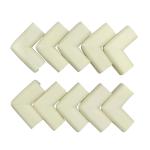 BabySafeHouse Furniture Corner Guard for Baby Safety, Pre-Taped Corner Protectors -White (Pack of 10)