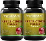 Naturewell Apple Cider Vinegar Gummies, 30 Gummies Each (Pack Of 2)