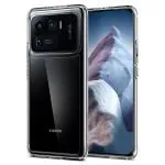 Spigen Crystal Clear Polycarbonate Ultra Hybrid Back Cover Case For Xiaomi Mi 11 Ultra