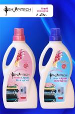 SHOPITECH Pack Of 2 Multipack Liquid Detergent, 2 Liter Fresh Liquid Detergent (2000 ml)