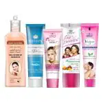 Vetoni Women's Care Kit - White Expert, Anti Wrinkle, Roll-On, Fair 'n' Beautiful & Veclean Hair Removal. Pack of 5