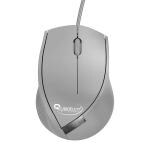 Quantum QHM251H 3-Button & 1 Scroller, Compatible for PC/ Laptop/ Tablet Wired Optical Mouse (Black)