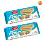 Lago Poker Wafers Vanilla 300g (Pack of 2)