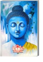 Surmul Multicolor Sunboard Medium Buddha Ji S Design For Home Removable Sticker