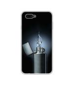 Casotec Water Lighter Design Printed Silicon Soft TPU Back Case Cover for Oppo Realme C1