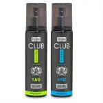 Byond Club House Hyde and Tao Long Lasting Fragrance No Gas Deodorant Body Spray -120ml+ 120ml