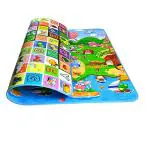 Mixcart Multicolor Double Sided Water Proof Crawling Carpet Play Mat For Kids Infant 6X4 ft