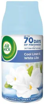 Airwick Air Freshener Cool Linen & White Lilac 250ml Incomplete