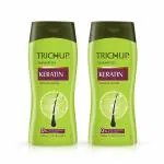 Trichup Keratin Hair Shampoo - For Damaged Hair Repair - Rebuild Strength, Returns Elasticity & Reduces Breakage - Get Healthy, Shiny and Frizz-free Hair- (Pack of 2 x 200 ml)