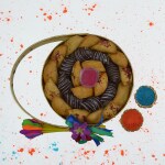 Oasis Baklawa Special Desi Ghee Gujiya/Ghujiya Holi Sweets Gifts | Indian Mithai Festive Sweet Box | Holi Gifts Hamper ( 400 Grams in Tray )