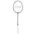 Li-Ning Boys And Girls Black, Silver, Navy Carbon Fibre Ayp301-2 Blaze 100 Strung Badminton Racquet (One Size)