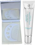 SMART BEAUTY Oriflame Sweden NovAge Bright Sublime Advanced Brightening Eye Cream 15ml (32804) With Comb Mirror Set (3 Items in the set)